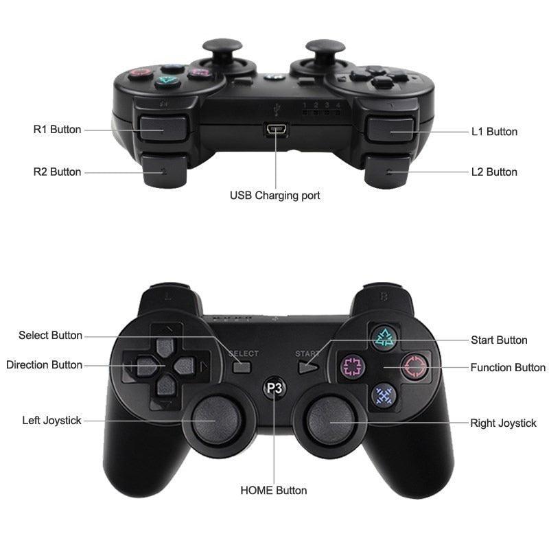 Controle sem fio - ps3 - Pimatinsshop