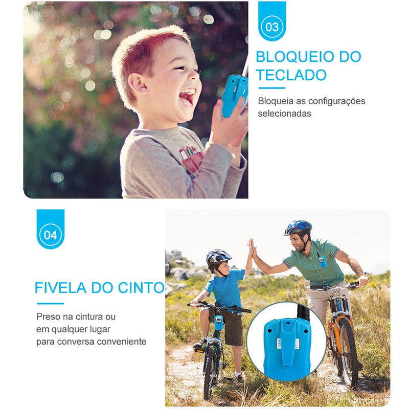 Walkie Talkie Portátil infantil - Pimatinsshop