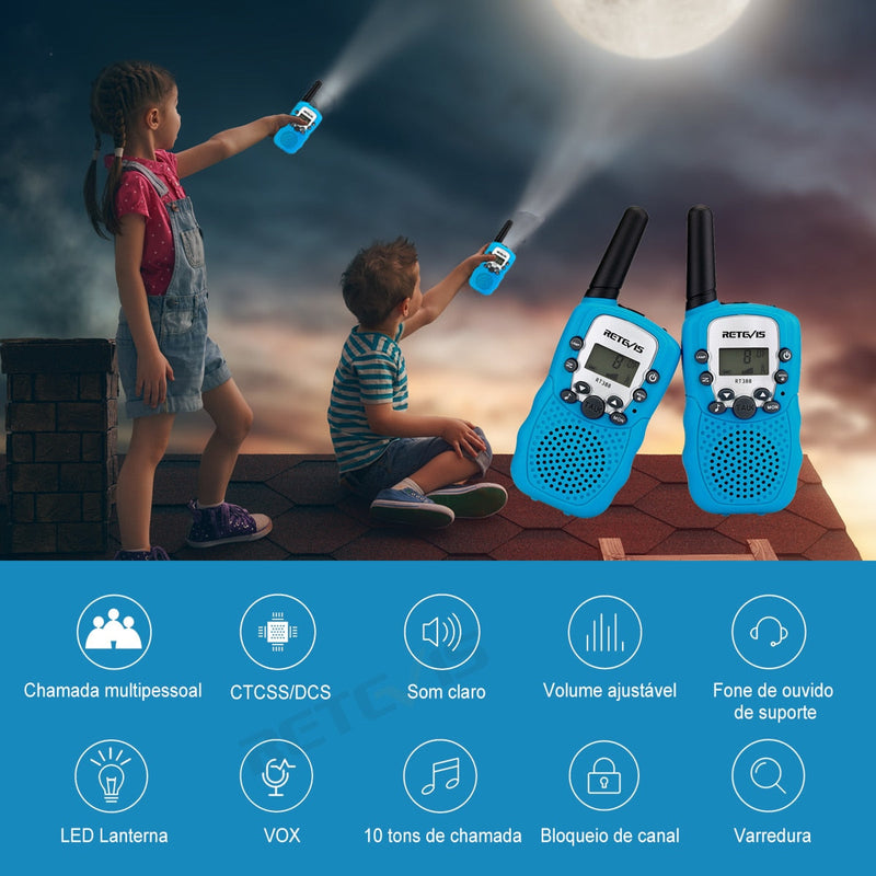 Walkie Talkie Portátil infantil - Pimatinsshop