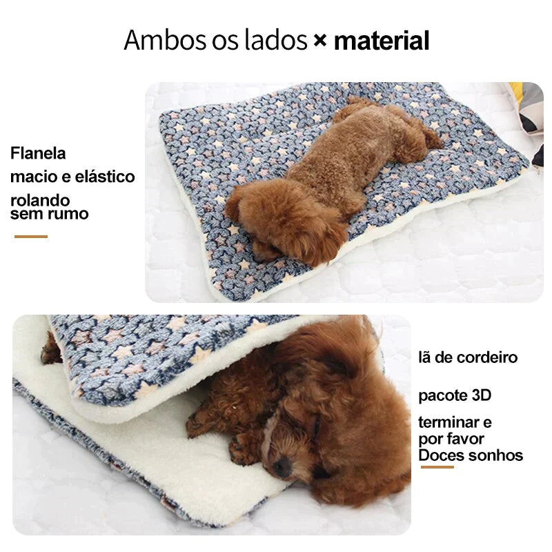 Cobertor peludo - serve como caminha para seu pet - Pimatinsshop