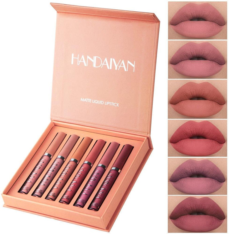 Batom Luxuoso Glamour Matte Handaiyan - Pimatinsshop