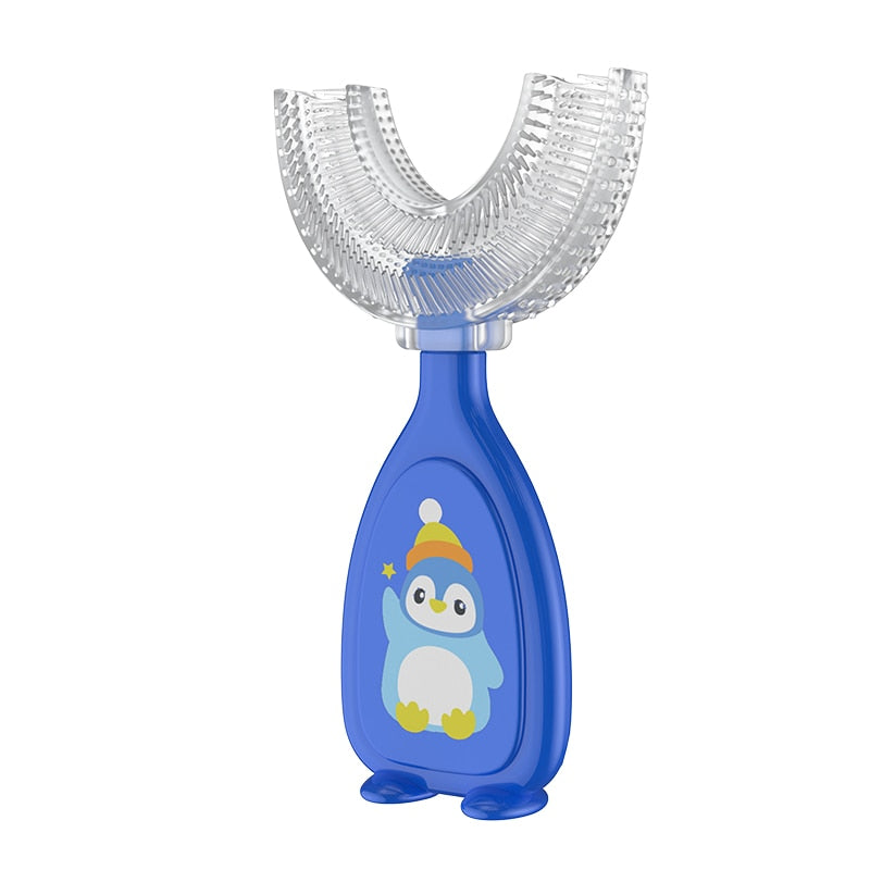 Escova de dentes infantil - em formato de U - Pimatinsshop