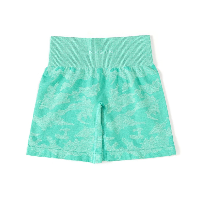 Shorts sem costura camuflado - Pimatinsshop